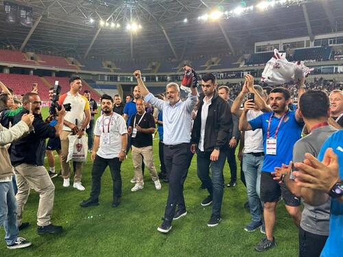 HATAYSPOR BAŞKAN ÖNTÜRK’LE LİGE TUTUNDU