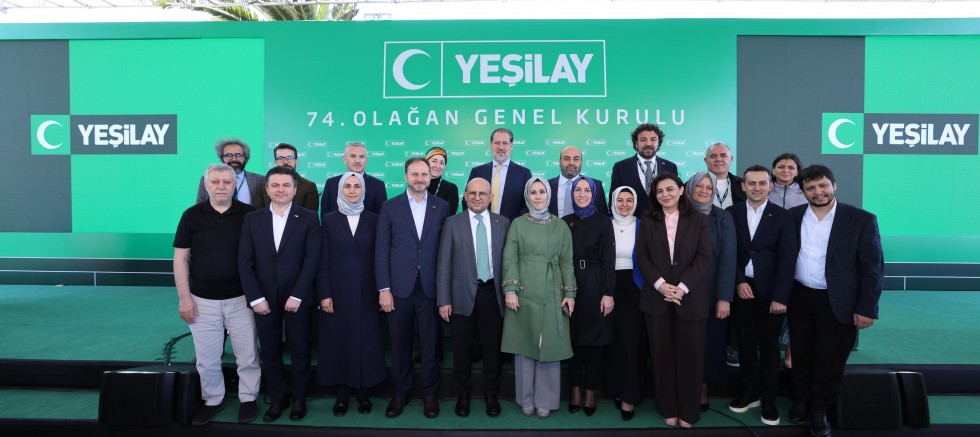 YEŞİLAY'DA GENEL BAŞKAN MEHMET DİNÇ OLDU