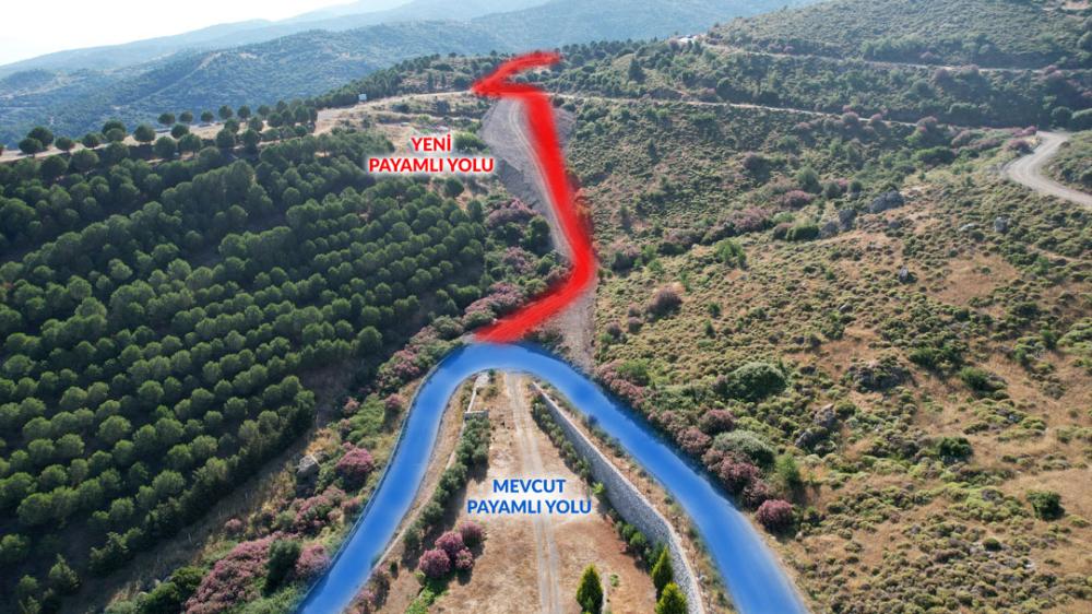 GÜZELBAHÇE BELEDİYESİ’NDEN PAYAMLI YOLUNU KISALTACAK PROJE