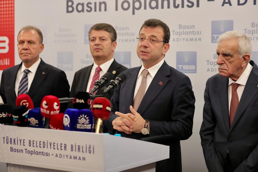 ADIYAMAN’DA TBB ENCÜMEN TOPLANTISI: DEPREM ŞEHİRLERİNE 500 MİLYON TL DESTEK
