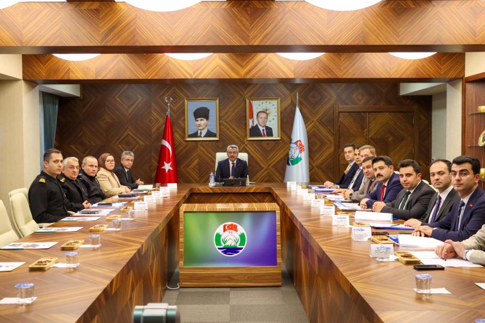 RİZE’DE İL ASAYİŞ DEĞERLENDİRME TOPLANTISI VALİ BAYDAŞ’IN BAŞKANLIĞINDA YAPILDI