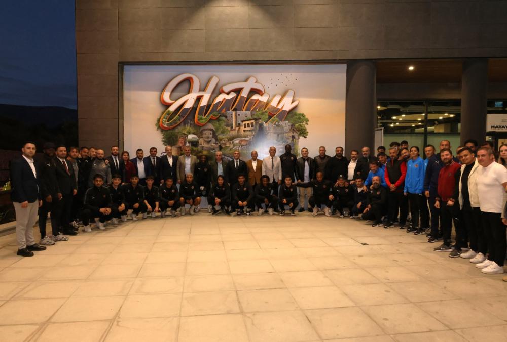 HATAY BÜYÜKŞEHİR BELEDİYE BAŞKANI’NDAN HATAYSPOR’A TAM DESTEK