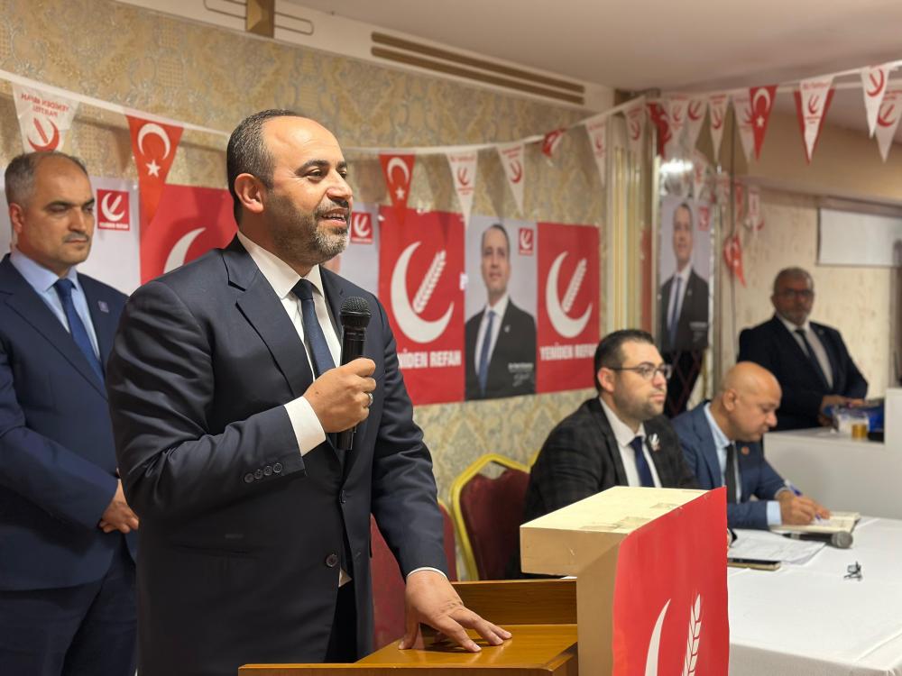 YENİDEN REFAH PARTİSİ ADANA İL DİVAN TOPLANTISI YOĞUN KATILIMLA YAPILDI