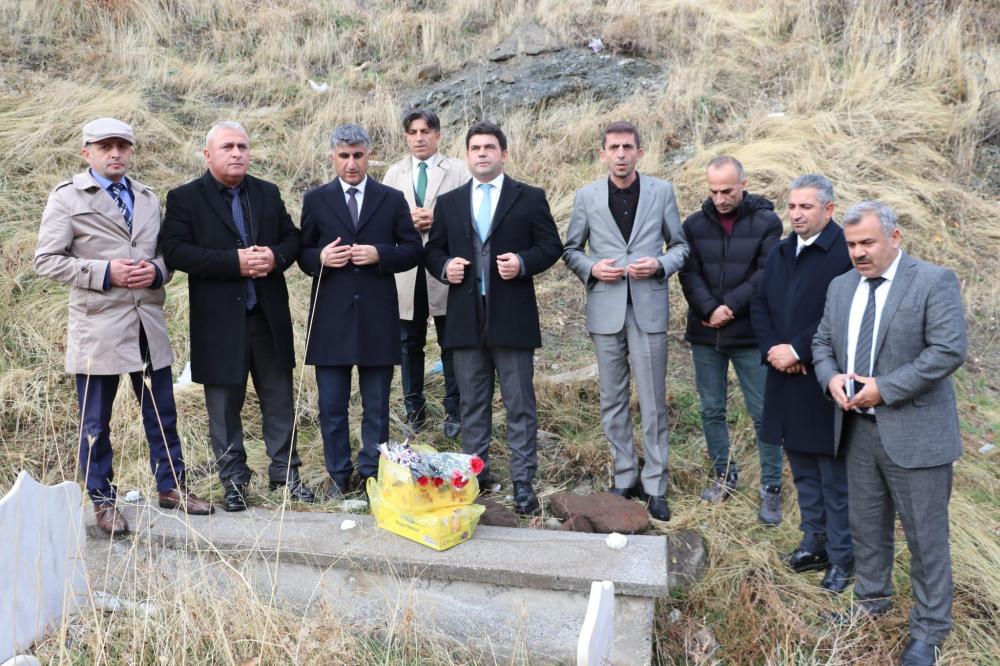HAKKARİ'DE 24 KASIM'DA VEFA: MERHUM ÖĞRETMENLER ANILDI