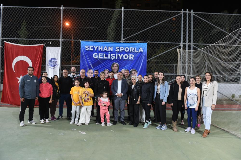 SEYHAN BELEDİYESİ’NDEN ÖĞRETMENLER GÜNÜ’NE ÖZEL TENİS TURNUVASI