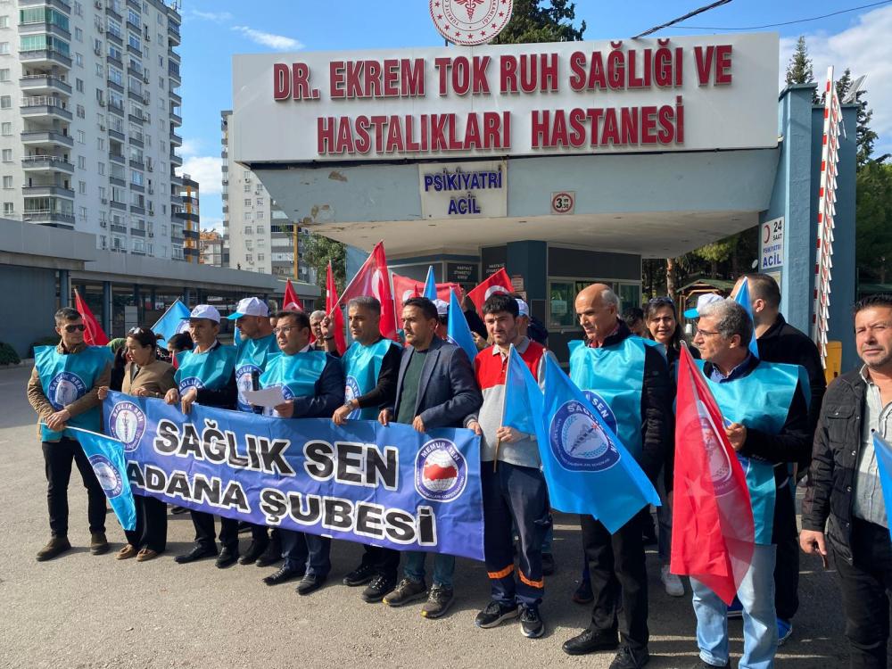 SAĞLIK-SEN BAŞKANI NENNİOĞLU: “İDDİALAR ASILSIZ, AMACIMIZ HİZMET SENDİKACILIĞI”