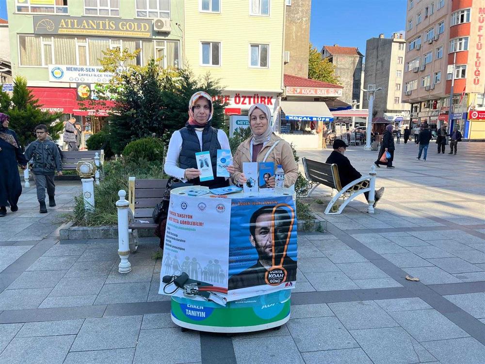 RİZE’DE DÜNYA KOAH GÜNÜ: AKCİĞER SAĞLIĞINA DİKKAT ÇEKİLDİ