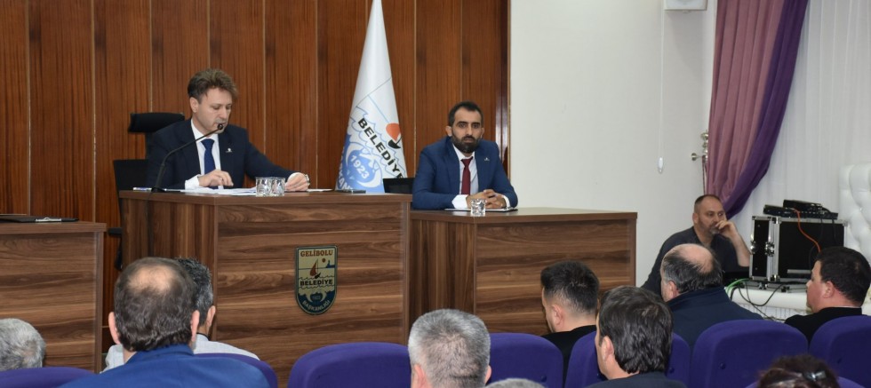 GELİBOLU BELEDİYESİNİN SON MECLİS TOPLANTISI YAPILDI