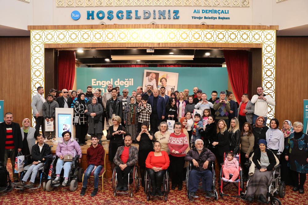 YÜREĞİR’DE 3 ARALIK DÜNYA ENGELLİLER GÜNÜ KUTLANDI