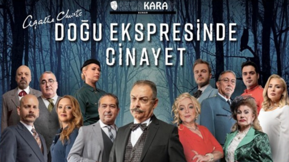 AGATHA CHRİSTİE’NİN DOĞU EKSPRESİNDE CİNAYET ROMANI İZMİR İZLEYİCİSİYLE TİYATRO SAHNESİNDE BULUŞUYOR