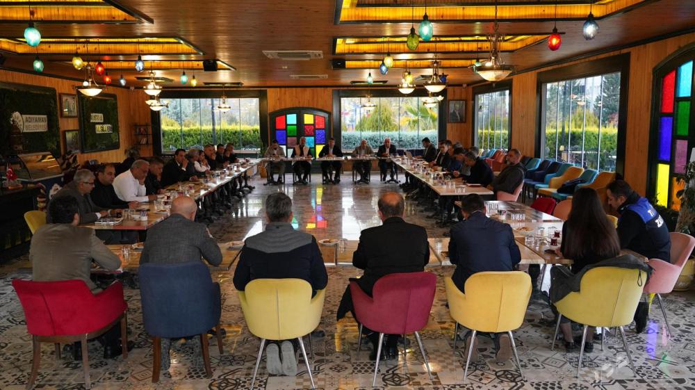 BAŞKAN TUTDERE’DEN YIL SONU DEĞERLENDİRME TOPLANTISI