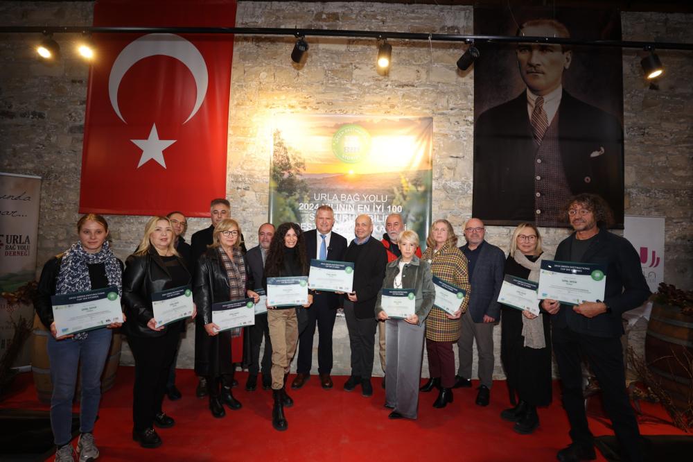 URLA BAĞ YOLU EN İYİ 100 SÜRDÜRÜLEBİLİR DESTİNASYON ARASINDA