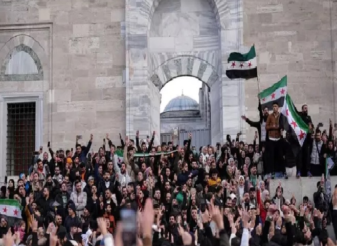 YURDUN DÖRT BİR YANINDA, SURİYELİLERİN SEVİNCİ