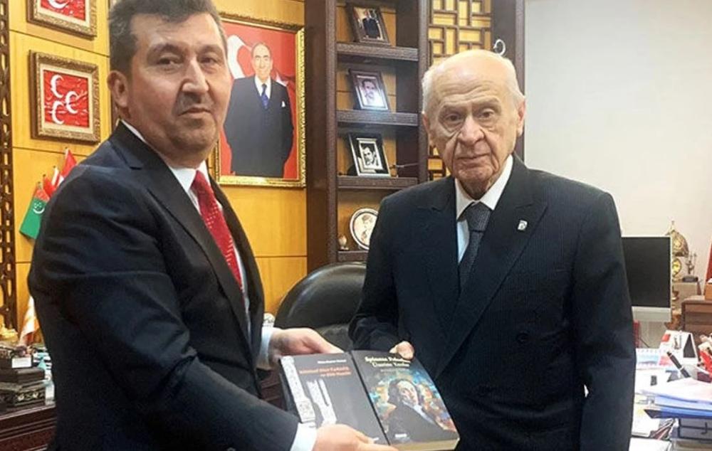 TÜRKİYE YAZARLAR BİRLİĞİ BAŞKANI ARICAN’DAN MHP LİDERİ DEVLET BAHÇELİ’YE ZİYARET