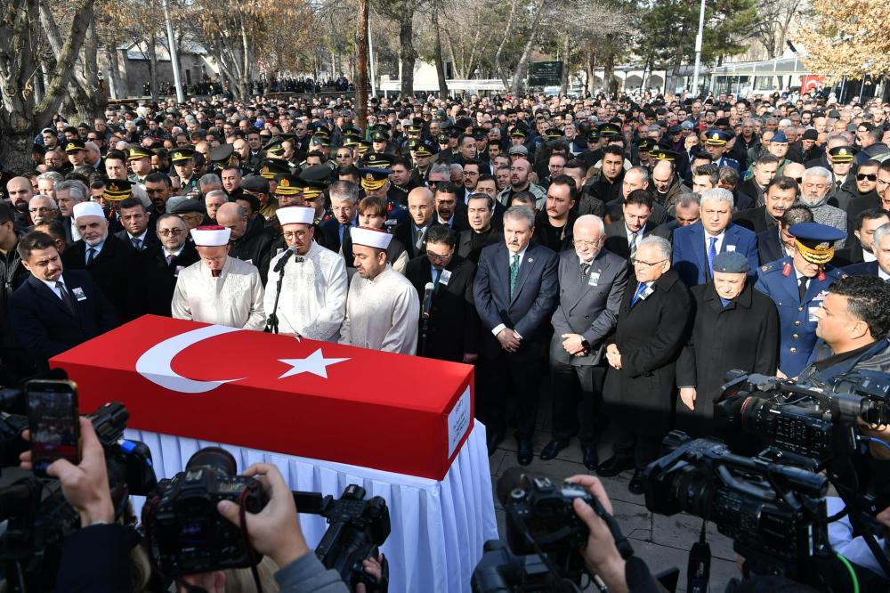 BAŞKAN BÜYÜKKILIÇ'TAN ŞEHİT TUĞGENERAL BAYDİLLİ'YE SON GÖREV