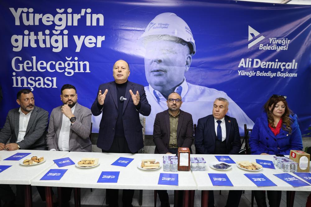 BAŞKAN DEMİRÇALI, KAZIM KARABEKİR MAHALLESİ SAKİNLERİYLE BİR ARAYA GELDİ