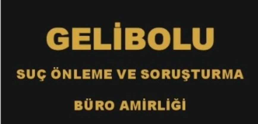 GELİBOLU'DA POLİS OPERASYONU: 33 ŞÜPHELİ GÖZALTINA ALINDI, 9 KİŞİ TUTUKLANDI