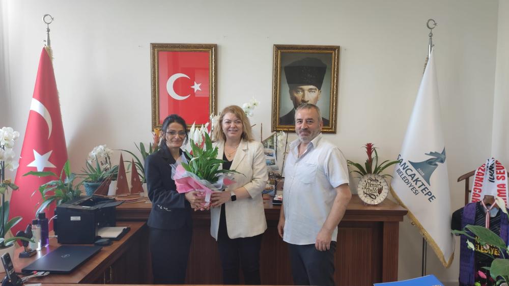 SANCAKTEPE BELEDİYE MECLİS VE BAŞKAN VEKİLİ İLKNUR ÜNLÜ'YE HAYIRLI OLSUN ZİYARETİ