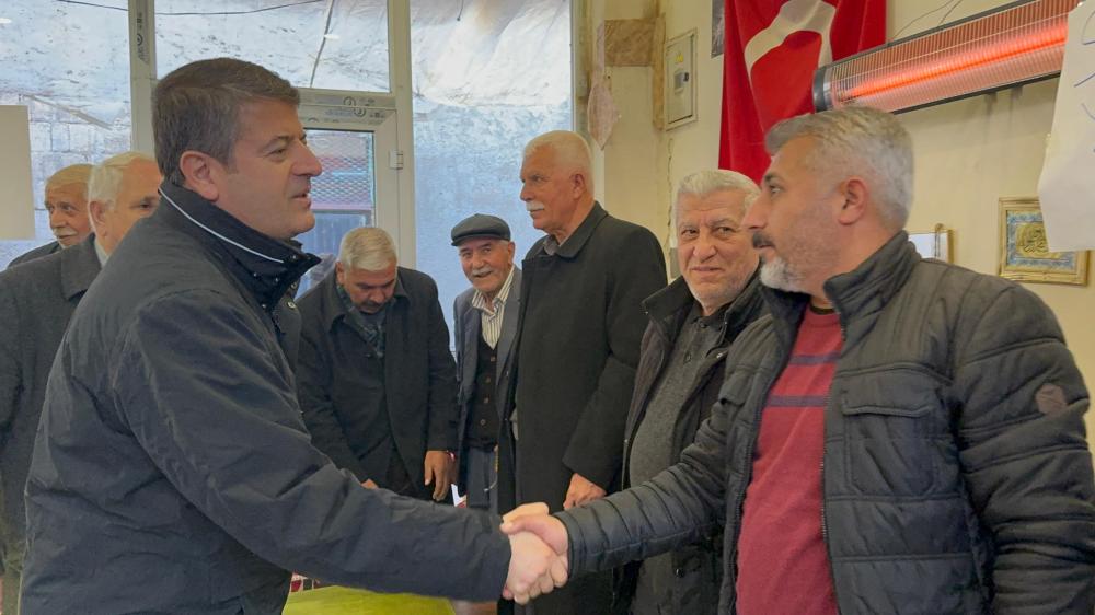 BAŞKAN TUTDERE, HAFTA SONU ESNAF ZİYARETİNDE BULUNDU