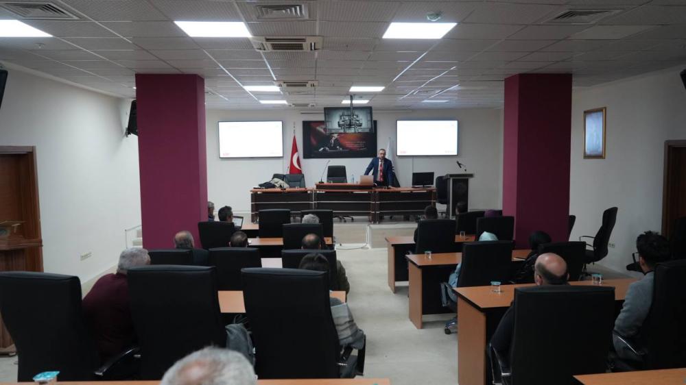 ADIYAMAN BELEDİYESİ PERSONELİNE AFET YÖNETİMİ EĞİTİMİ