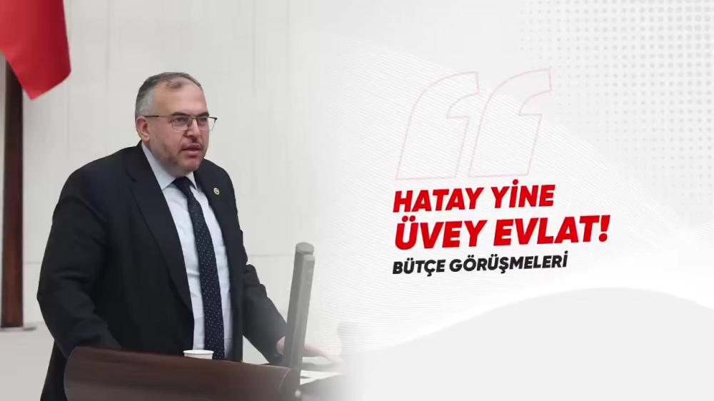 ÇALIŞKAN 20 YILDIR HATAY’A BİR METRE OTOYOL YAPILMADI