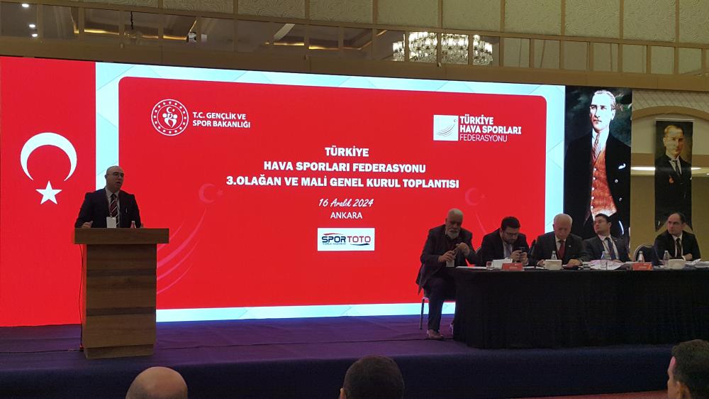 TÜRKİYE HAVA SPORLARI FEDERASYONU BAŞKANLIĞINA EMRE ŞAHİN SEÇİLDİ