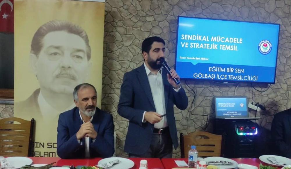 MEHMET DEMİR İŞYERİ TEMSİLCİLERİMİZE YÖNELİK EĞİTİMLERİMİZ DEVAM EDİYOR