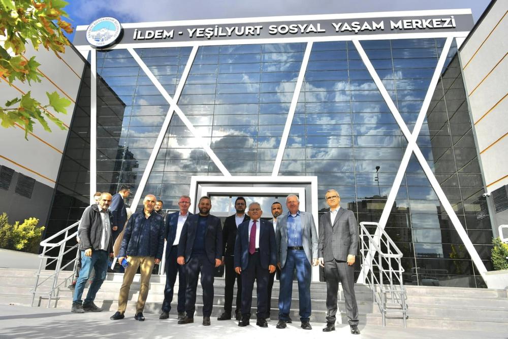 KAYSERİ BÜYÜKŞEHİR’DEN 170 MİLYON TL’LİK DEV YATIRIM: İLDEM-YEŞİLYURT SOSYAL YAŞAM MERKEZİ