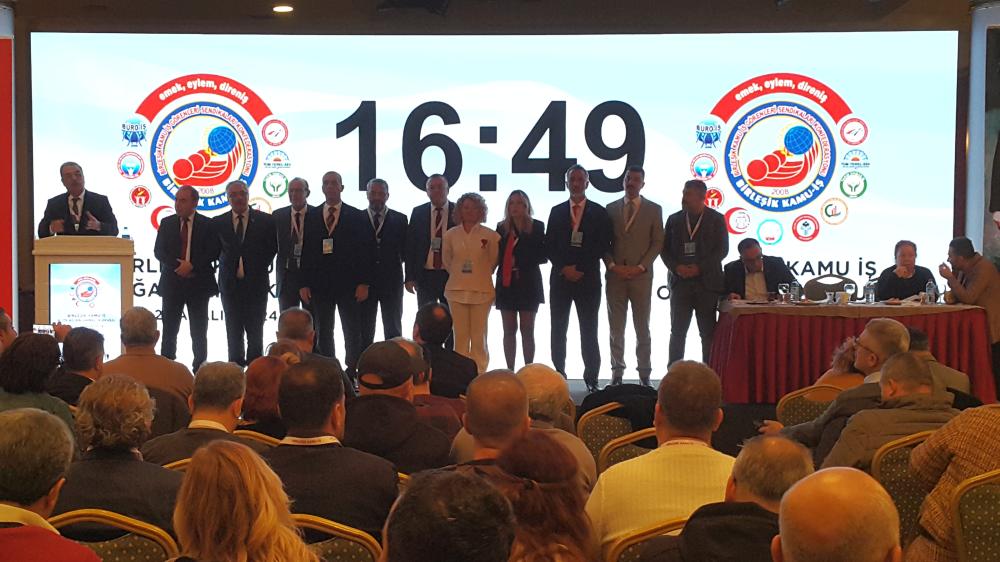 BİRLEŞİK KAMU-İŞ SEÇİMLERİNDE ÇEKİŞMELİ MÜCADELE: YÖNETİM BELİRLENDİ