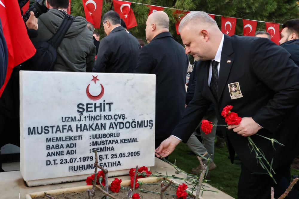 CUMHURİYET ŞEHİTLERİ, ŞEHADETLERİNİN 94. YILINDA MENEMEN’DE ANILDI