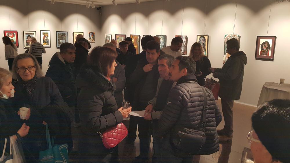 MUZAFFER ORUÇOĞLU’NUN “KARYADİTLER VE IŞIK İŞÇİLERİ” SERGİSİ ANKARA’DA AÇILDI