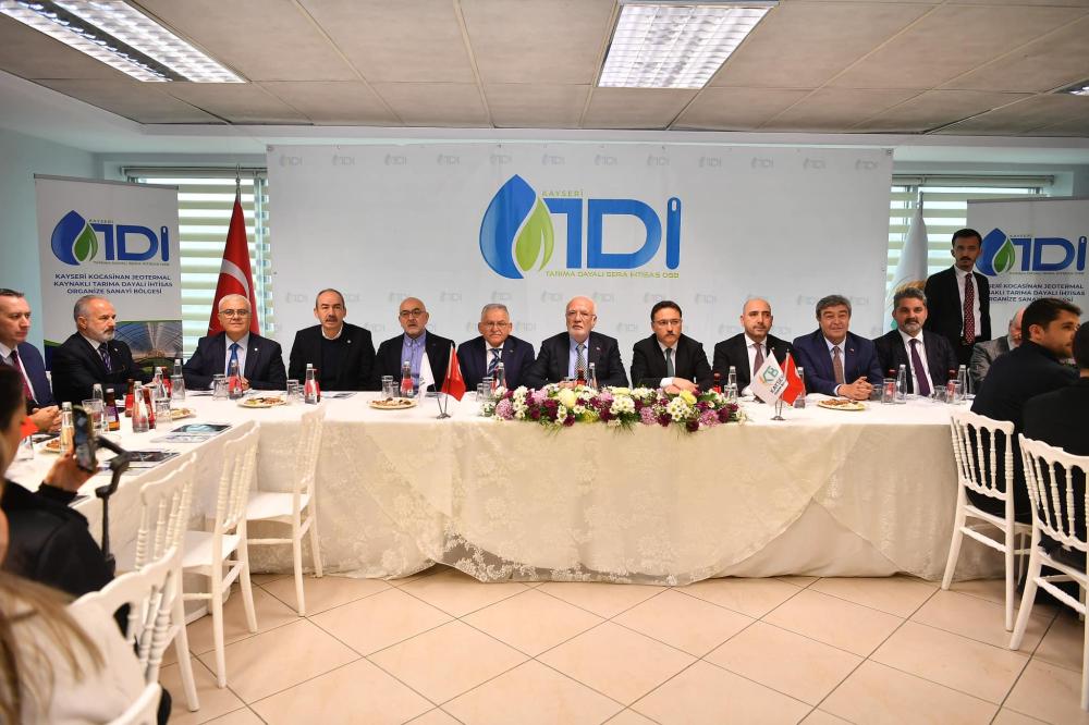 KAYSERİ TARIMINDA DEVRİM: 5 MİLYAR TL’LİK SERA ORGANİZE BÖLGESİ