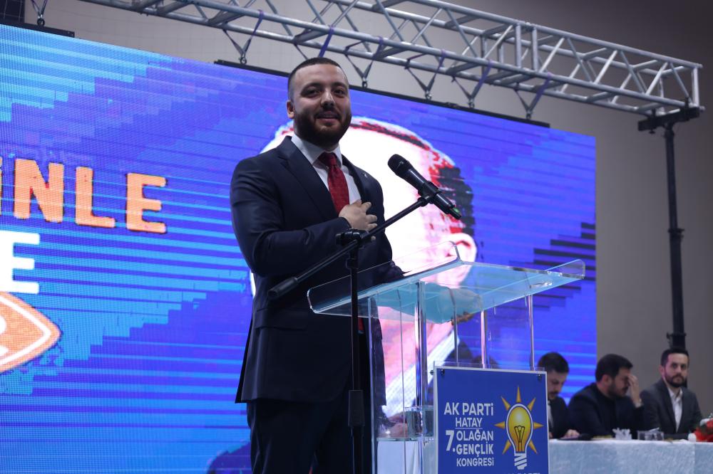 AK PARTİ GENÇLİK KOLLARI HATAY KONGRESİ COŞKUYLA GERÇEKLEŞTİRİLDİ