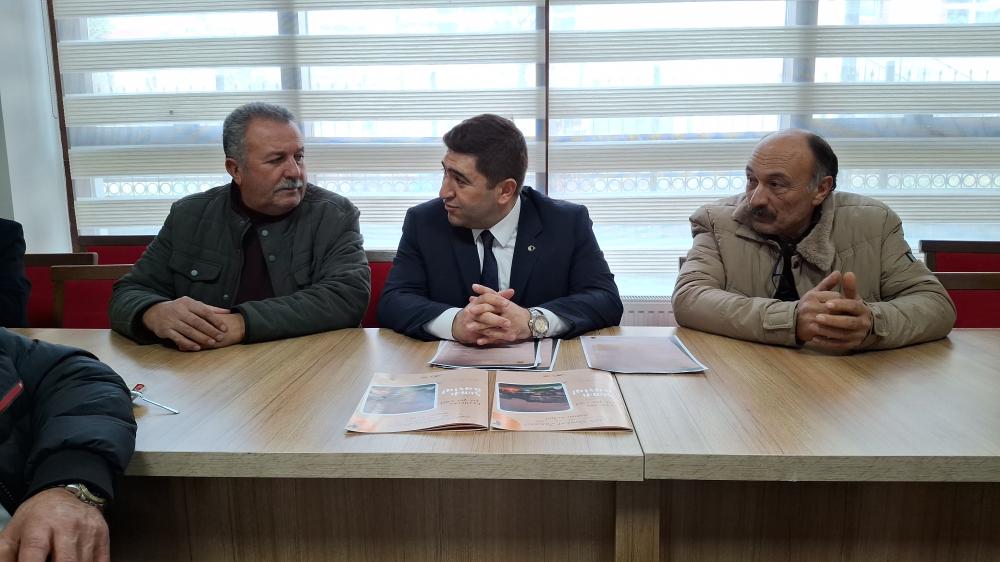 GÜDÜL BELEDİYE BAŞKANI DOĞANAY’DAN MUHTARLARA YENİ YIL ZİYARETİ