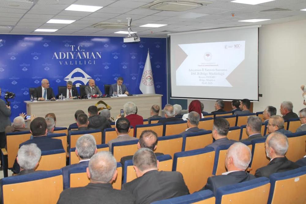 DSİ’NİN ADIYAMAN’DAKİ DEV YATIRIMLARI HIZ KESMEDEN DEVAM EDİYOR