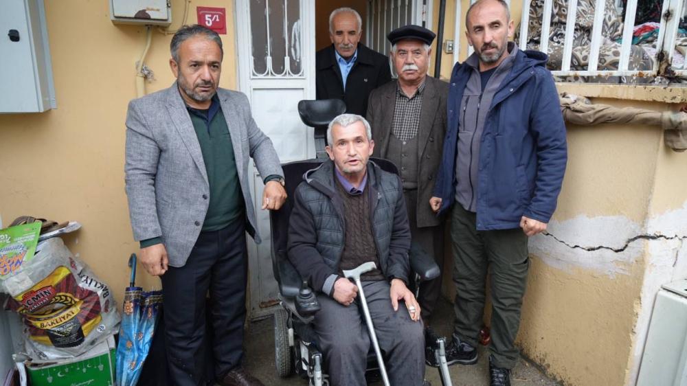 FİZİKSEL ENGELLİ VATANDAŞA BAŞKAN TUTDERE’DEN HIZLI ÇÖZÜM
