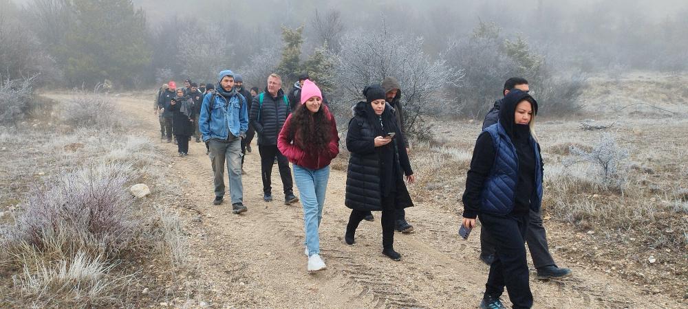 BEYPAZARI’NDA DOĞA YÜRÜYÜŞLERİ YENİ YILDA DA DEVAM EDİYOR