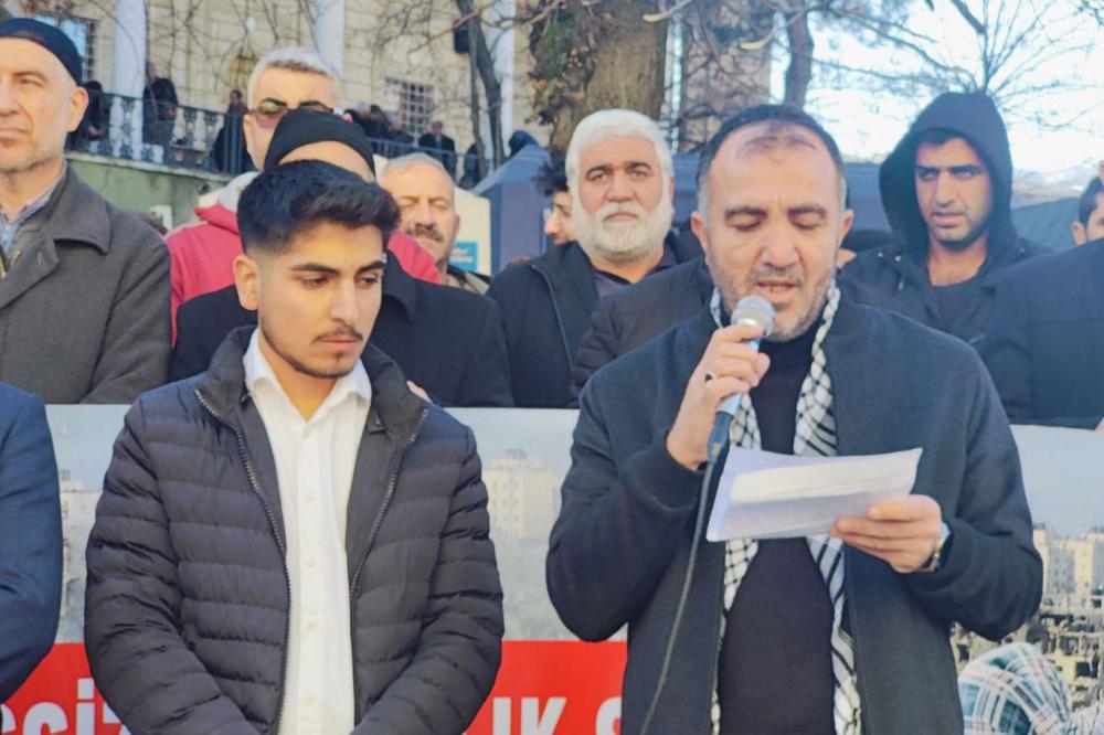 HÜDA PAR BİNGÖL'DEN GAZZE’YE DESTEK ÇAĞRISI