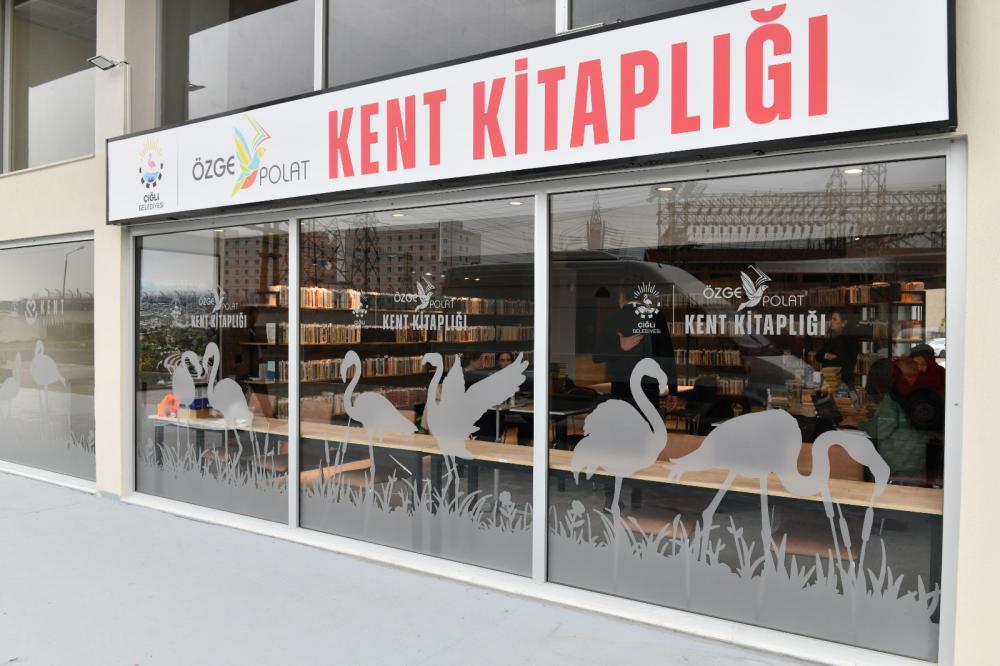 ÇİĞLİ BELEDİYESİ’NDEN İKİNCİ KENT LOKANTASI VE ÖZGE POLAT KENT KİTAPLIĞI