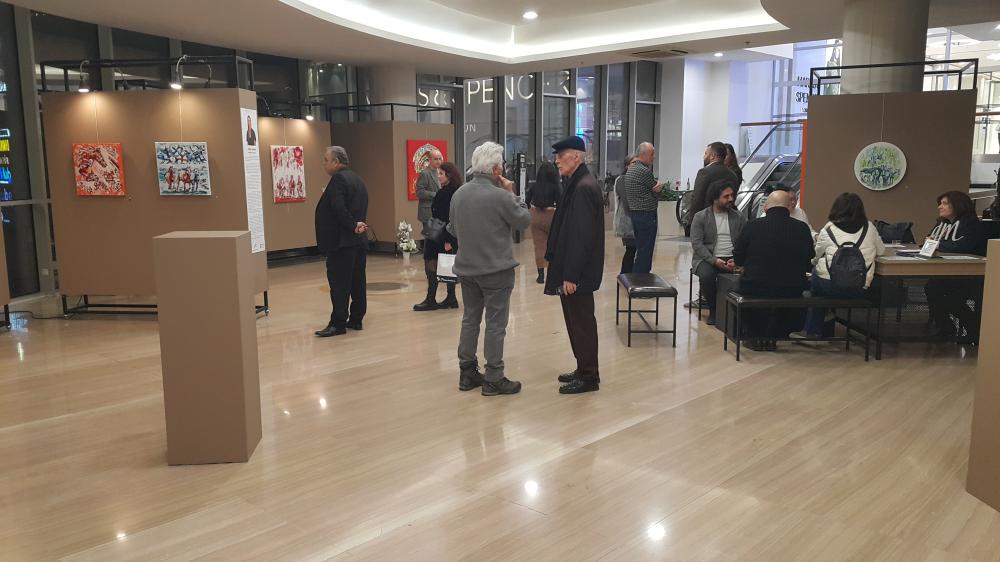 PINAR KANBER’İN “KERVANSARAYLARIN İZİNDE” SERGİSİ ANKARA’DA AÇILDI