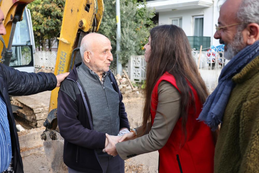 BAŞKAN DENİZLİ, “DOĞAL GAZ HATTININ 2,5 KİLOMETRELİK İLK ETABI TAMAMLANDI” 