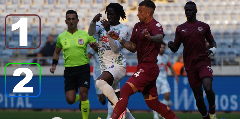 HATAYSPOR1 – 2 RİZESPOR