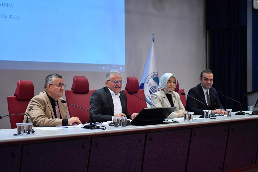KAYSERİ BÜYÜKŞEHİR BELEDİYESİ 2025’İN İLK MECLİS TOPLANTISINI YAPTI