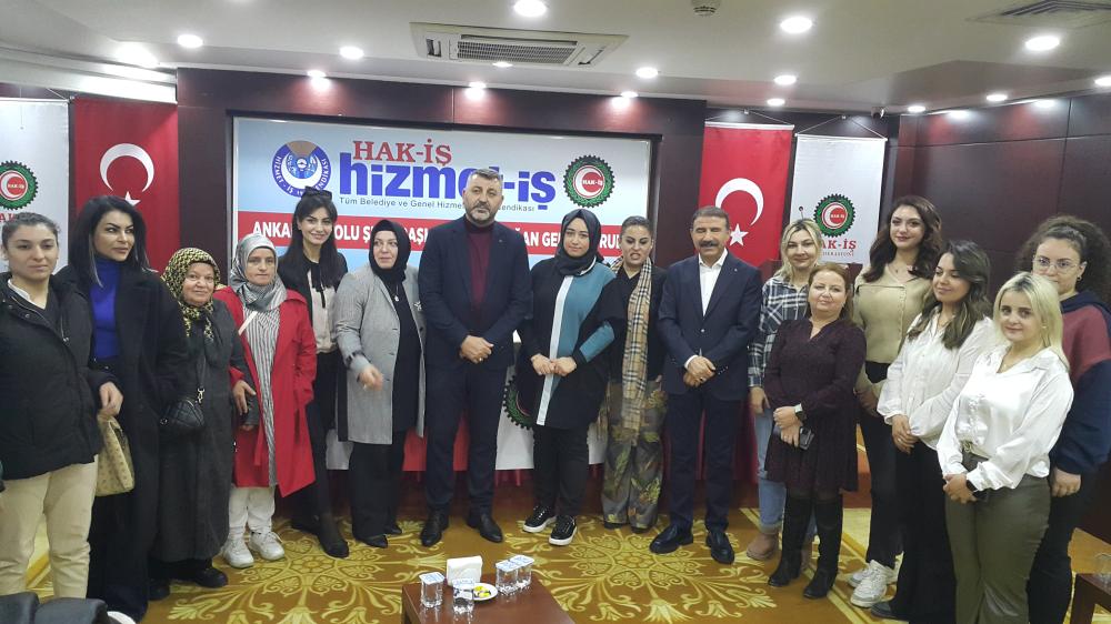 HİZMET-İŞ ANKARA 6 NUMARALI ŞUBESİNDE VEYSEL ŞAHİN YENİDEN BAŞKAN