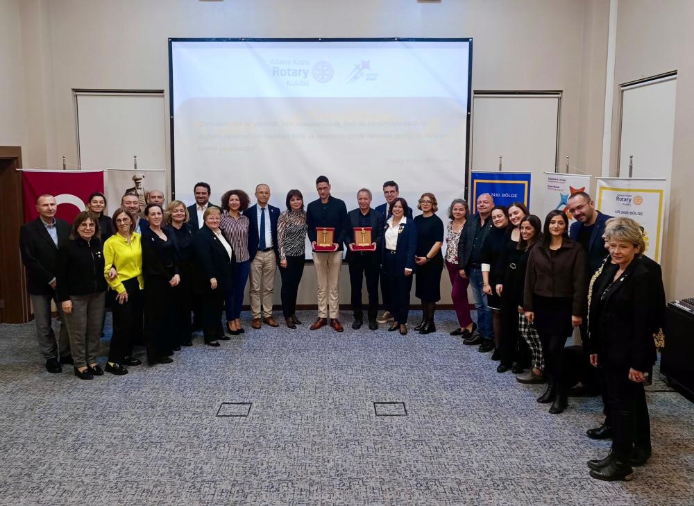 ADANA KOZA ROTARY KULÜBÜ’NDEN BİLİM VE SANAT ÖDÜLLERİ SAHİPLERİNİ BULDU