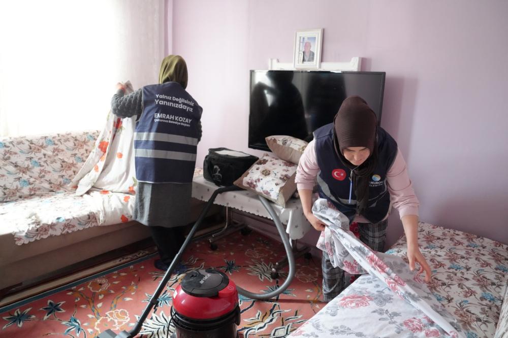 ÇUKUROVA BELEDİYESİ’NDEN 65 YAŞ ÜSTÜ VE ENGELLİ VATANDAŞLARA DESTEK