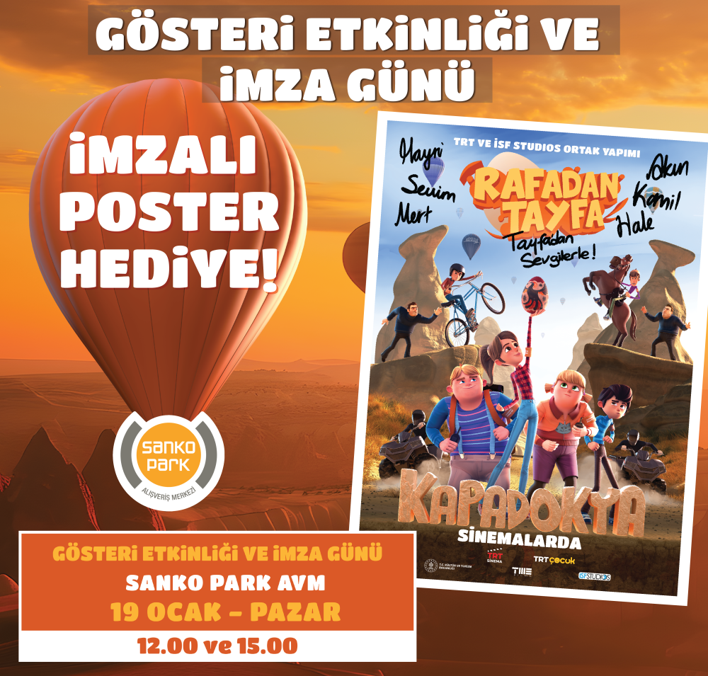 SANKO PARK’TA RAFADAN TAYFA RÜZGARI: İMZA GÜNÜ VE MASKOT BULUŞMASI