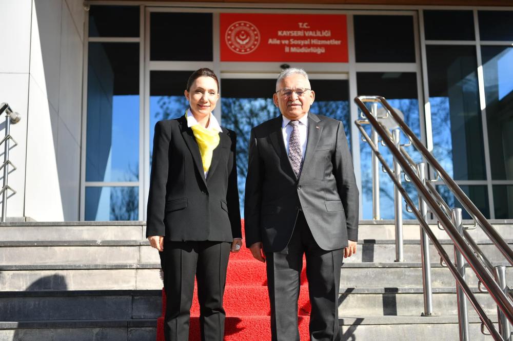 BAŞKAN BÜYÜKKILIÇ’TAN AİLE VE SOSYAL HİZMETLER İL MÜDÜRÜ ÇINGIR’A ZİYARET