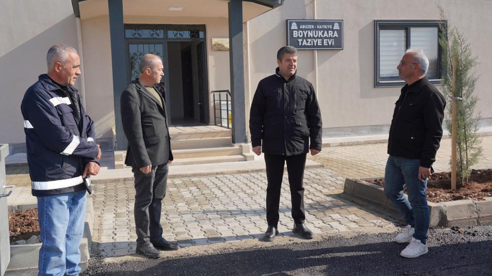 ADIYAMAN’DA DAYANIŞMA ÖRNEĞİ: YENİ MAHALLE’DE TAZİYE EVİ İNŞA EDİLDİ