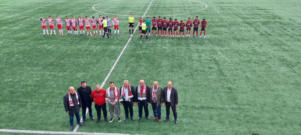 DURANKAYA BELEDİYESPOR İLE DERECİK BELEDİYESPOR MAÇI 1-1 SONUÇLANDI